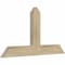Ekena Millwork Portland Rough Sawn Timber Gable Bracket, Douglas Fir, 36"W x 19"H x 2"D x 4"F, 13/12 Pitch GBW036X19X0204POR00RDF - alternate 4